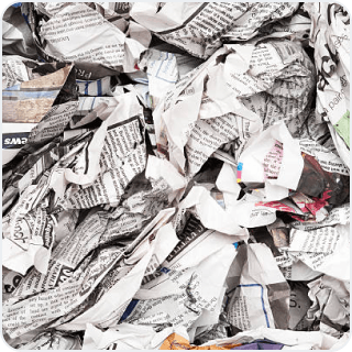 Waste paper